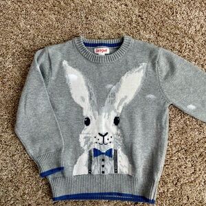 Cat and Jack 3T rabbit sweater